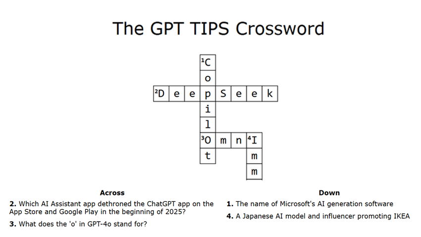 AI crossword by gpt-tips.com
